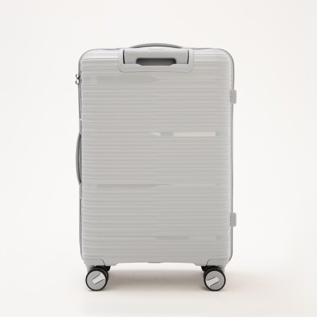 Middle suitcase 24 ", lightning department, code castle, 4 wheels, color gray color-5