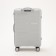 Middle suitcase 24 ", lightning department, code castle, 4 wheels, color gray color