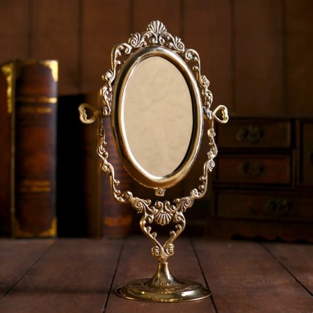 Venzel mirror brass 20x9.5x26 cm
