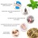 Feet Napting - Herbal Generation "Wormwood and Mint", set of 5 pcs