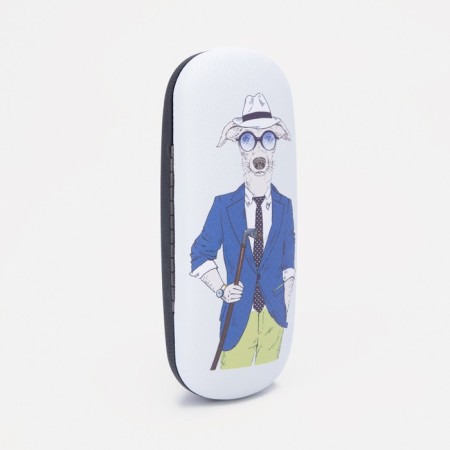 Glasses for glasses, 16 x 3.8 x 6 cm, white color