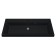 Sink uperwood Classic Quartz 100 cm, quartz, black matte, coal