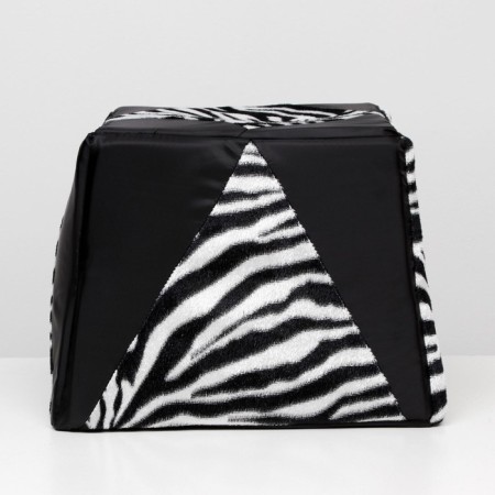 Transformer house trapezoid 43 x 43 x 34 cm, zebra coloring-2