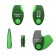 Eraser in the plastic case Erichkrause Shell, soft, hypoallergenic, mix