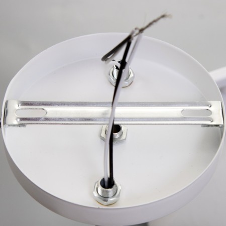 Chandelier "Anter" 2he27 40W white 42x21x27 cm Bayerlux-8