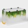 The container for storage with the lid "Hide Box. Grass ", 50 l, 60 × 38 × 31 cm, on wheels, mix