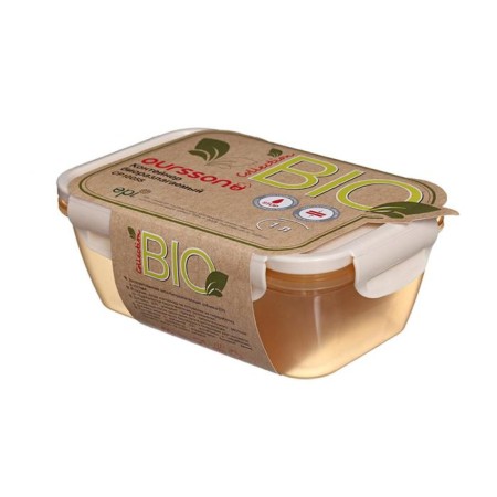 Plastic container, 1 liter