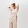 Women's costume (tunic, trousers) minku: casual collection beige color, size 42