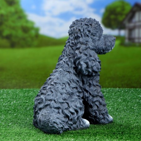 Garden figure "dog Poodle" 17x29x29cm-2