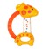 Rattle "giraffes", color mix, crush me