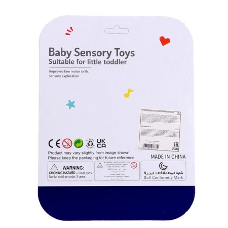 Baby "Ball", with a teether for teeth, mix-10