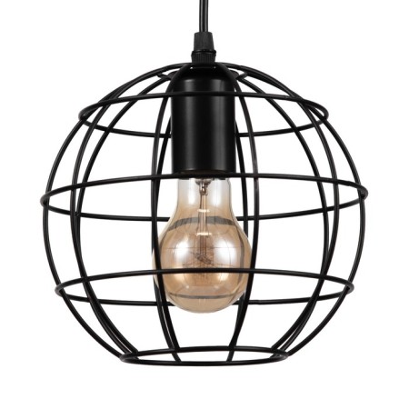Bayerlux suspension of Bayerlux "Ancona" 1x40W E27 Black 20x20x120 cm.-7
