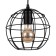 Bayerlux suspension of Bayerlux "Ancona" 1x40W E27 Black 20x20x120 cm.