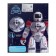 Robot radio -controlled "Smart Bot", walks, light and sound, Russian chip, blue color