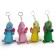Soft toy "Dragon" on a key fob, 13 cm, color mix