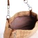 Bag-tout on lightning, the color is light brown