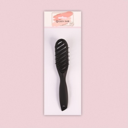 Combing, ventilated, 4 × 24 cm, black color-5