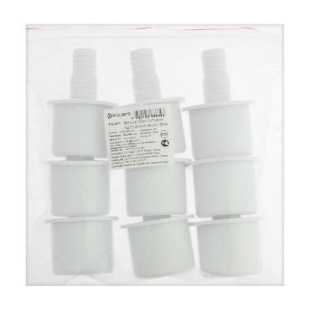 The plug is Aquant, D = 50 mm, with a fitting, under the washing machine, 9 pcs.-2
