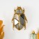 Panel interior polystone "Mirror bronze" gold 13x5x20 cm