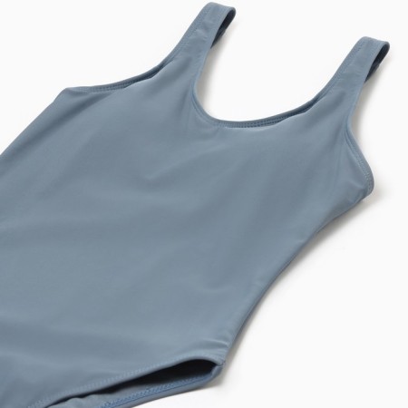Swimsuit Women's Assigned plain minku, gray color, size 42-6
