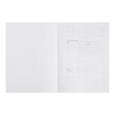 Readers' diary A5, 40 sheets on the paper clip "Girl with a dog", covered Cardboard, glossy lamination-2