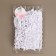 Knitted braid, elastic band, 20 mm, 9 ± 0.5 m, white color