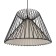 Lamp Bayerlux 1649/1 E27 40W Black 36x36x28 cm