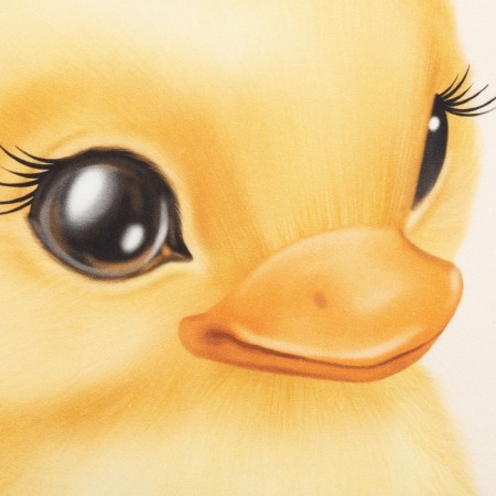 Ethel Duckling Tuck 40x70 cm, 100% cotton, sarzha 190 g/m2-2