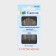 Sewing needles No. 3-9, d = 0.61 / 0.71 / 0.76 / 0.84 mm, 3.6 / 3.9 / 4 / 4.2 cm, with a golden ear, 20 pcs