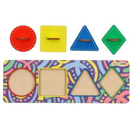 Frames-lodges for kids "Figures"-2