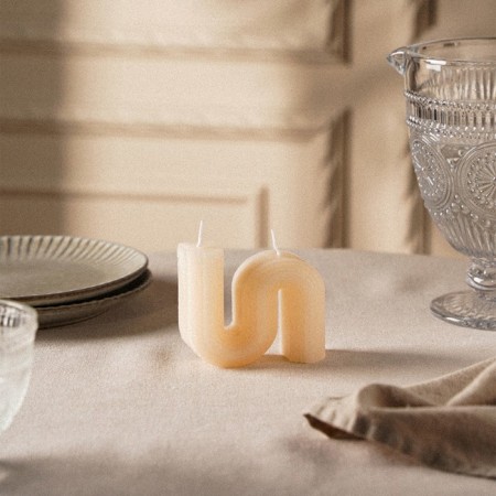 Wax candle, 9.3 × 8 × 2 cm-4