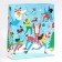 Laminated vertical “Winter skating rink”, m 26 x 30 x 9 cm, New Year