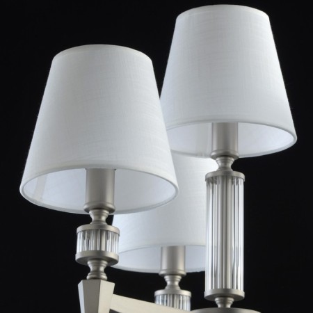 Delray table lamp, 4x40W E14, Nickel 50x50x68 cm-4