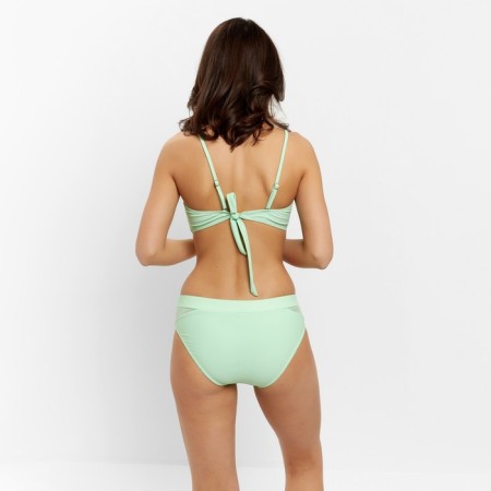 Female Separate swimsuit with the Bando Bando Lypho Color Green, size 42-2