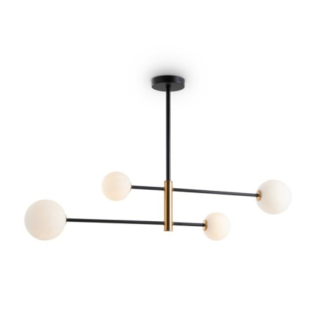 Freya FR5376CL-04B SPHIRITY, 980x130x580 mm ceiling lamp, G9, 4x30W, black color