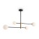 Freya FR5376CL-04B SPHIRITY, 980x130x580 mm ceiling lamp, G9, 4x30W, black color