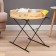 Koffee table wicker "Onis" YS-011, 48x49cm