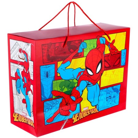 Package-Korobok, 40 x 30 x 15 cm, packaging, spider-man-3