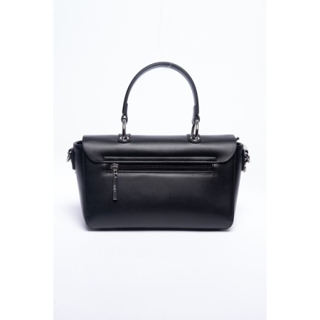 Bag women, genuine leather, Ludor black, 24x11x15 cm-2