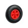 Pneumatic wheel, d = 330 mm, hub: diameter 16 mm, length 90 mm, "mirax"