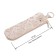 Key of zipper, ring, beige color