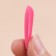 Patching nails, 24 pcs, ballerina shape, pink color