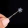 Decorative elements for nails 3D gang snowflakes transformed packet QF