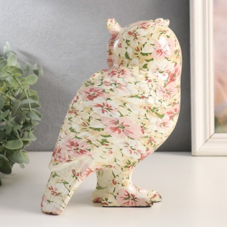 Souvenir Polystone "Filin. Sitz flowers" 17.5x10.5x21 cm-2