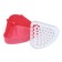 Corner toilet for rabbits and ferrets, 24 x 18 x 11 cm, red