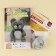 Set for creativity. Wool toy "cat"