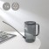 Lake, 1 l, without diffuser, gray, Greengo