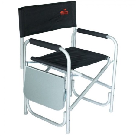 Tourist chair TRAMP TRF-002, Directorship with a table, aluminum-4