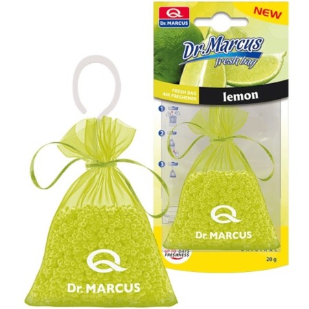 Fragrant Dr.Marcus Fresh Bag "Lemon", suspended, on a mirror, 20 g