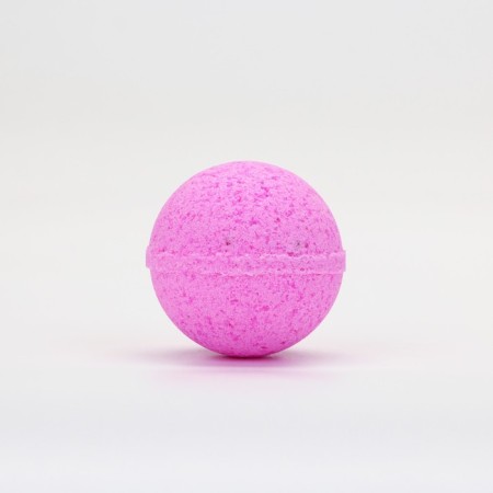 The bathtub bomb “Love is...”, 40 g, aroma strawberry smoothies, pure happiness-1